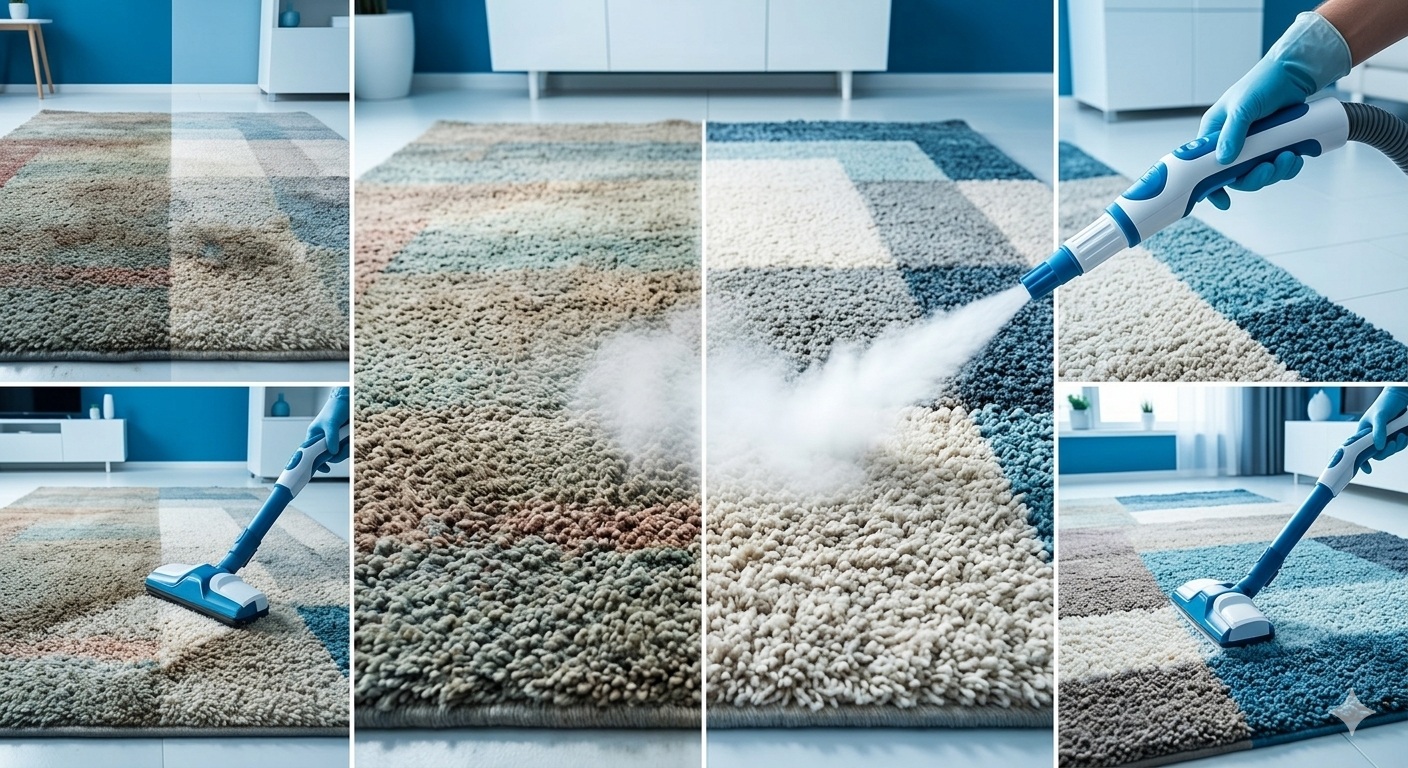 Antes y Después Tapete